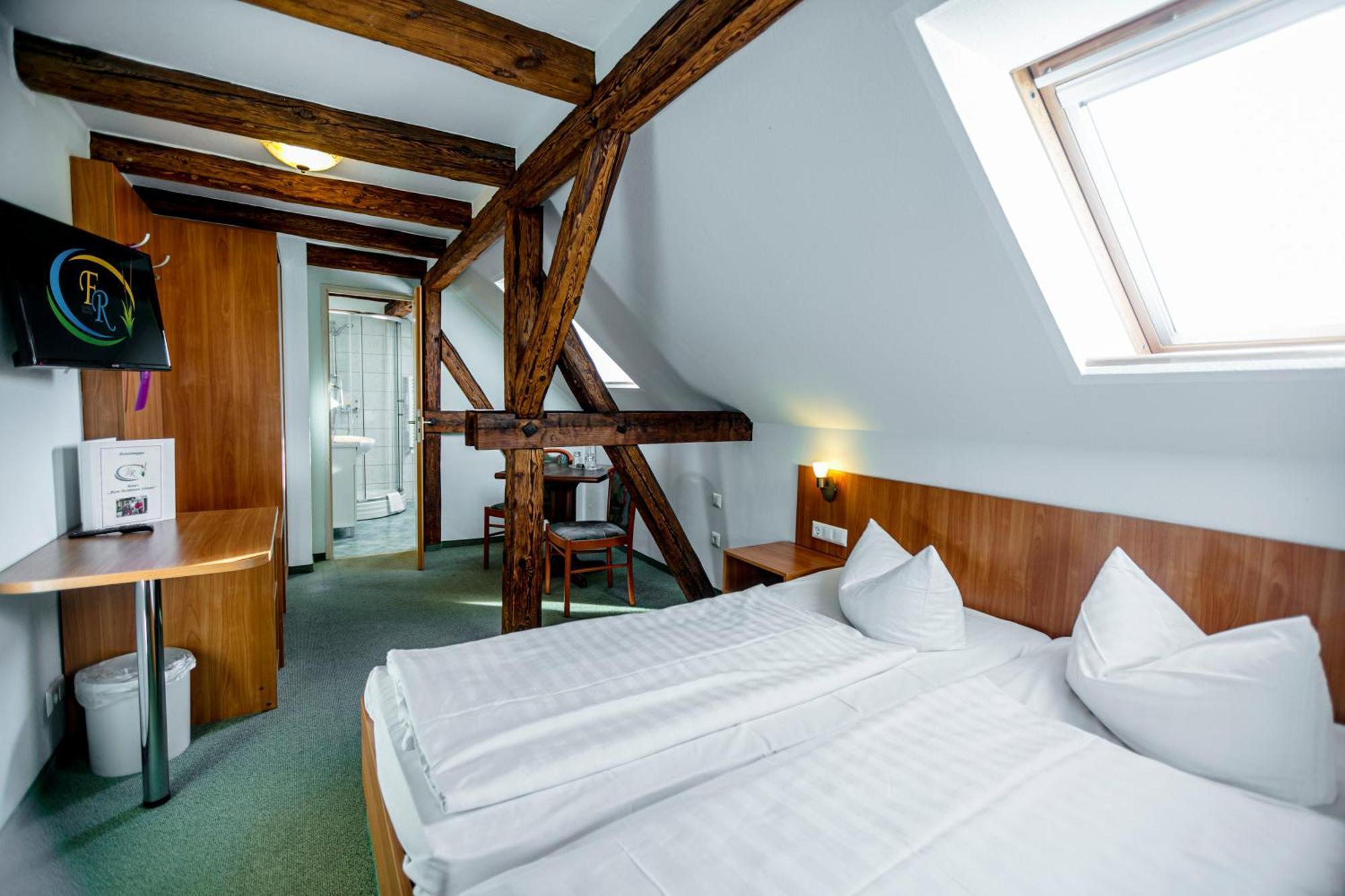 Hotel Zum Goldenen Löwen Peitz Buitenkant foto