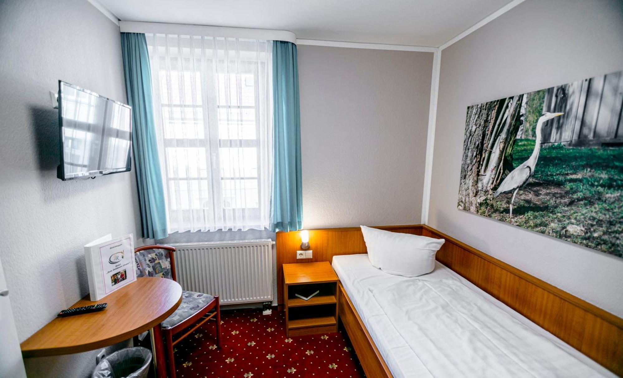 Hotel Zum Goldenen Löwen Peitz Buitenkant foto